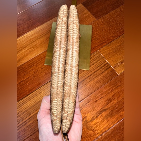 Coach Double Zipper Monogram Wristlet. Excellent condition. - Picture 7 of 12